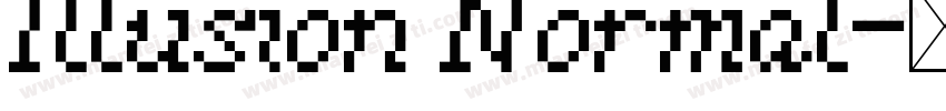 Illusion Normal字体转换